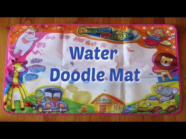 Kid's Water Doodle Mat - Review & Demo!