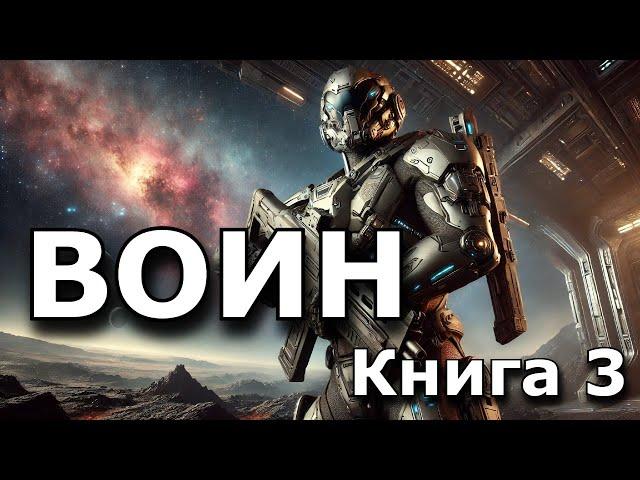 ВОИН | КНИГА 3 | #Космос #фантастика #попаданцы #аудиокнига #фентези #попаданец