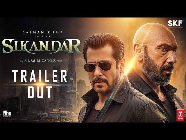 Sikandar | Official Trailer | Salman Khan |Rashmika Mandanna|Suniel Shetty |A.R. Murugadoss| Concept