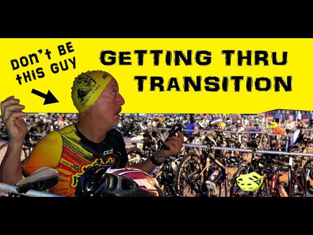 Triathlon Transitions for Beginners to Pros How to Flow thru your race. Tips Tricks Training