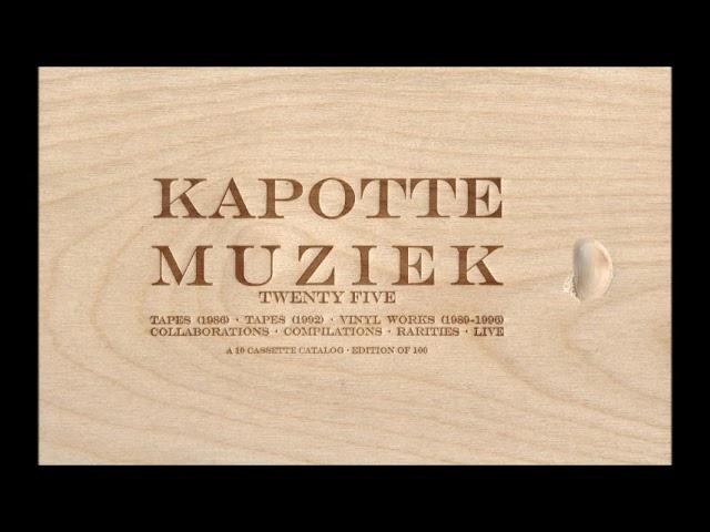 Kapotte Muziek - Twenty Five #8: Live 1993 - Cassette (Blossoming Noise 2010)