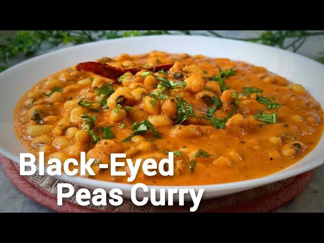 Quick Black-Eyed Peas Recipe | Easy Beans Curry