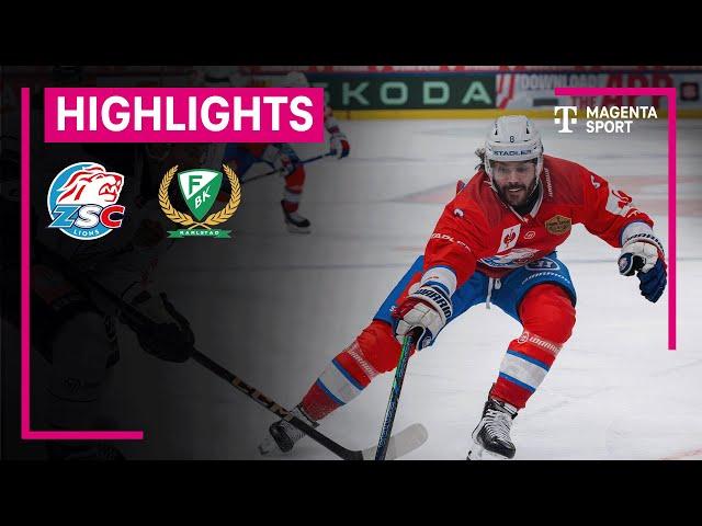 ZSC Lions - Färjestads Karlstad | Champions Hockey League | MAGENTA SPORT