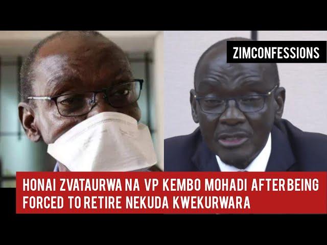 Honai Zvataurwa Na VP Kembo Mohadi After Being Forced Retire Nekuda Kwekurwara