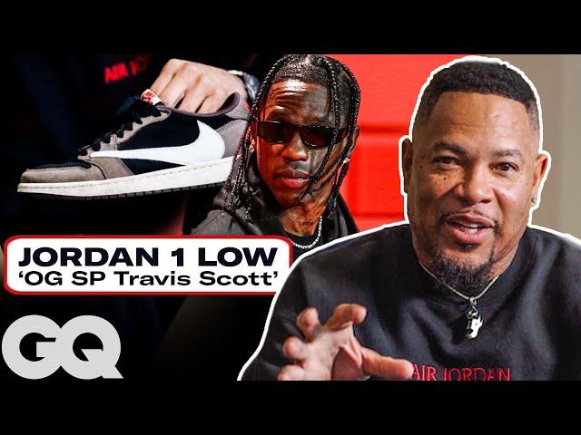 Jordan Brand's Reggie Saunders Breaks Down Celeb Collabs & His Top 5 (ft. Travis Scott, Eminem) | GQ