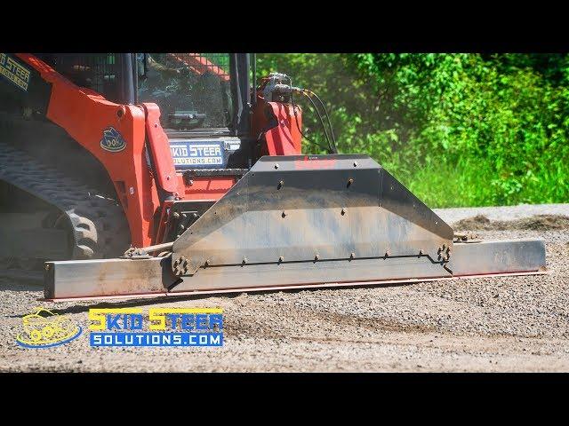 Skeer Pro Plus Skid Steer Grader Attachment | Product Overview + Demo