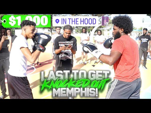 LAST TO GET KNOCKED OUT IN MEMPHIS!