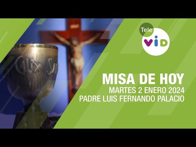 Misa de hoy  Martes 2 Enero de 2024, Padre Luis Fernando Palacio #TeleVID #MisaDeHoy #Misa