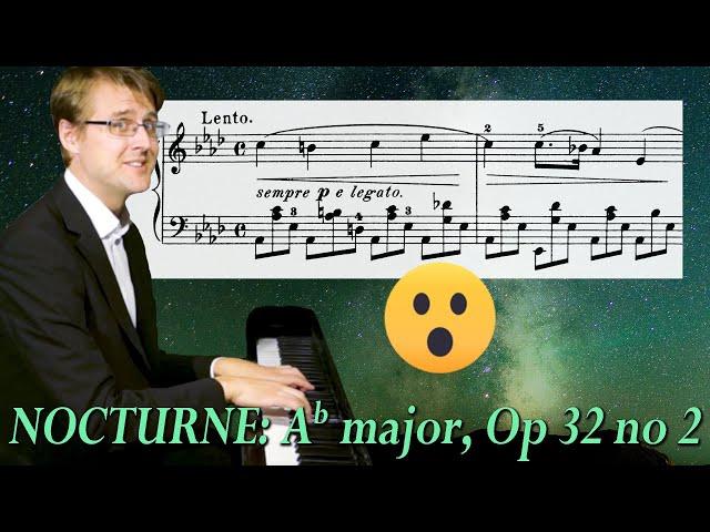 Chopin Nocturne Ab major Op. 32 no. 2 - Analysis: WOUND UP WALTZING
