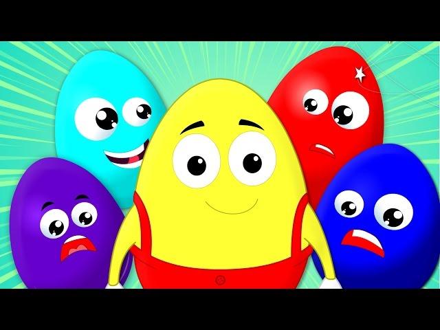 Ten In The Bed | Surprise Eggs | Nursery Rhymes For Children | Kids Songs