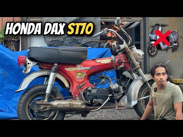 Honda Dax Usia 50 Tahun Berjaya DiHidupkan..Masuk Gear Terangkat..Lebih Laju Dari Skuter EV !!!