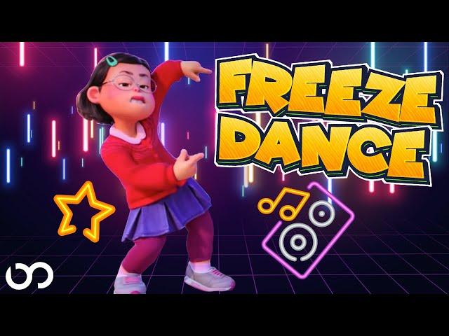 Dodge Wall Freeze Dance  Disney Turning Red Brain Break  Just Dance   Kids Dance Songs