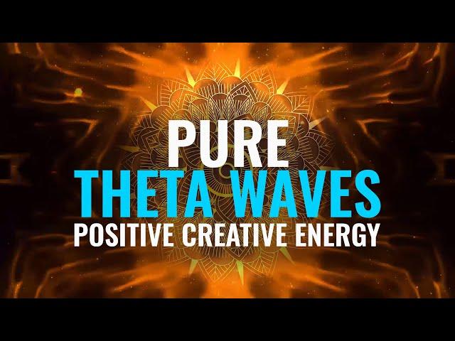 Theta Waves Meditation: Binaural Beats for Creativity and Positive Energy