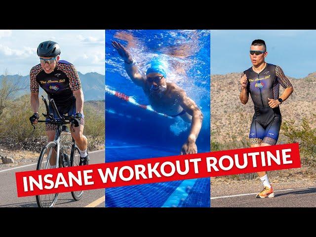 A Pro Triathlete's INSANE Workout Schedule | The #AskASwimPro Show with Simon Shi