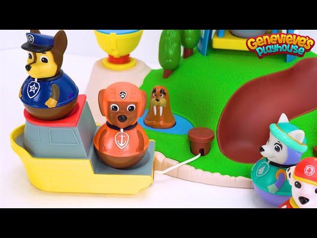 Let's Learn with Paw Patrol Weebles and Lighthouse Playset!