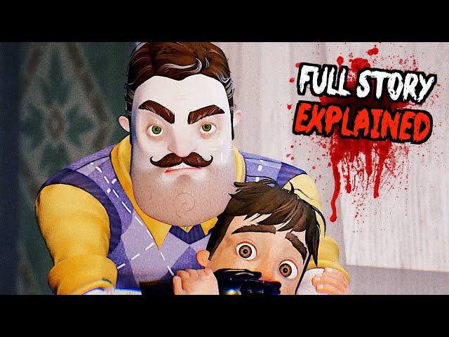 Hello Neighbor 2 FULL STORY & ENDING EXPLAINED