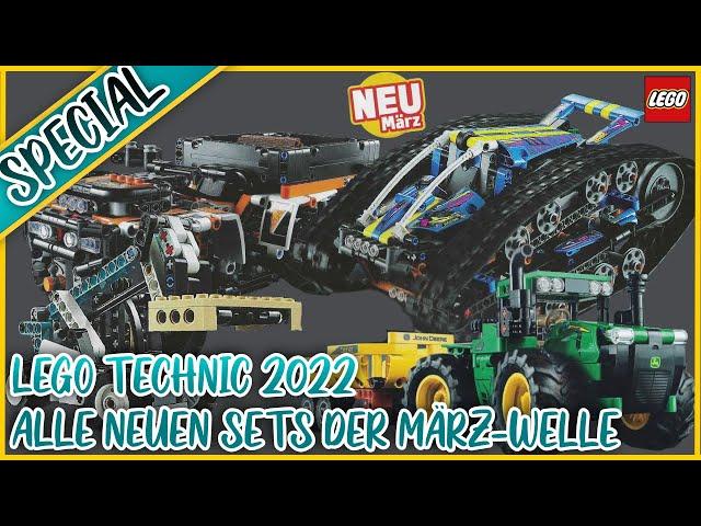 (Leider) endlich da: alle Infos zu den LEGO Technic Sets ab März 2022!