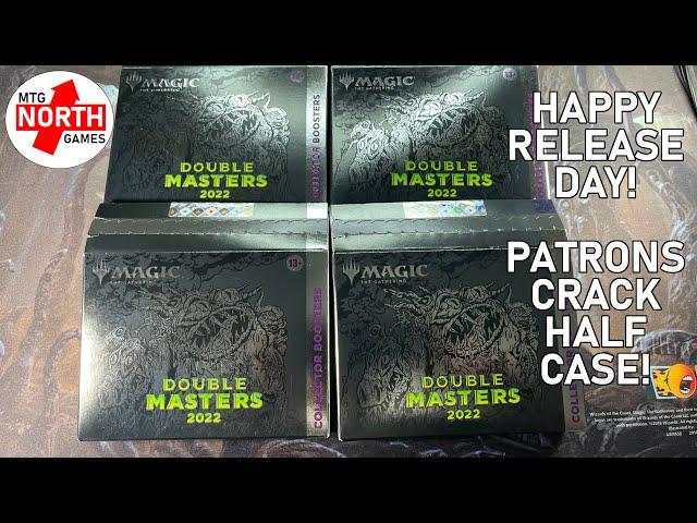 HUGE Four Collector Box Opening of Double Masters 2022 RELEASE DAY