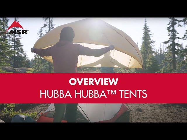 MSR Hubba Hubba™ Tent Series Overview (US / US & PacRim only)