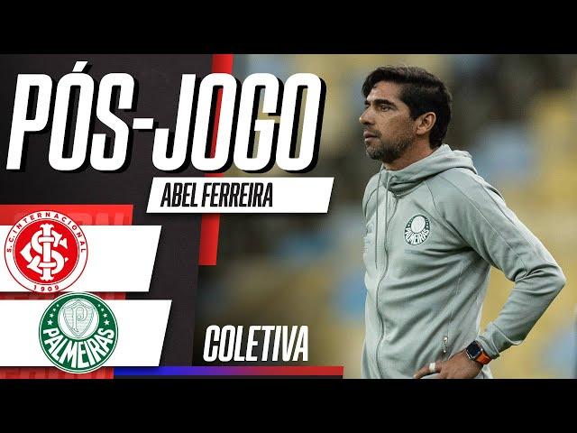 INTERNACIONAL 1X1 PALMEIRAS | Abel Ferreira fala AO VIVO após o jogo!