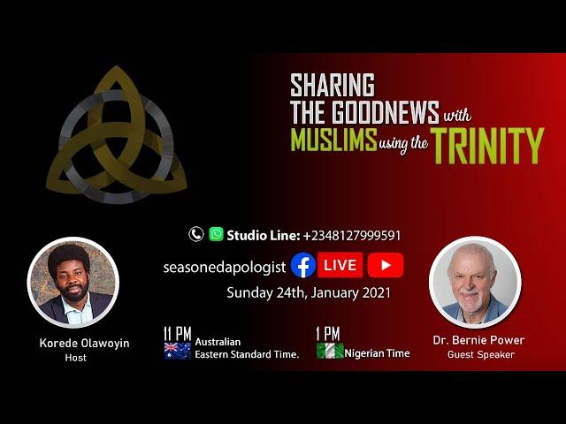 Seasoned Apologist Live Broadcast - Sharing the goodnews with Muslims using the Trinity.