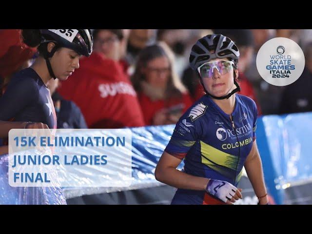 15K Elimination Junior Ladies    Final  | WSG2024 - Italy