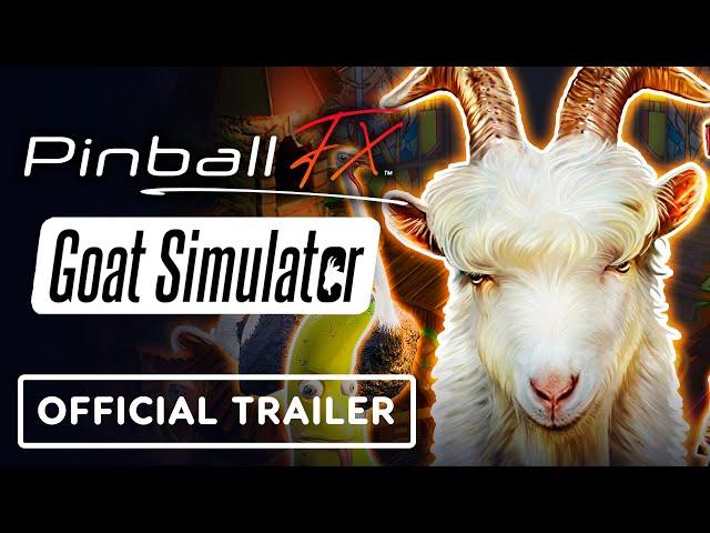 Pinball FX - Official Goat Simulator Pinball Table DLC Trailer