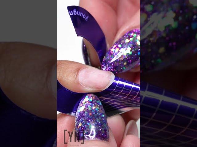 Quick Nail Tips: This Is The Proper Way To Apply Nail Forms! - #Shorts