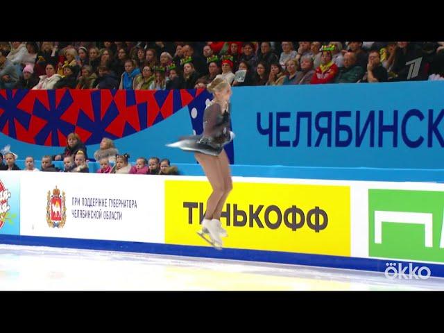 Тройной аксель Софьи Муравьевой на чемпионате России