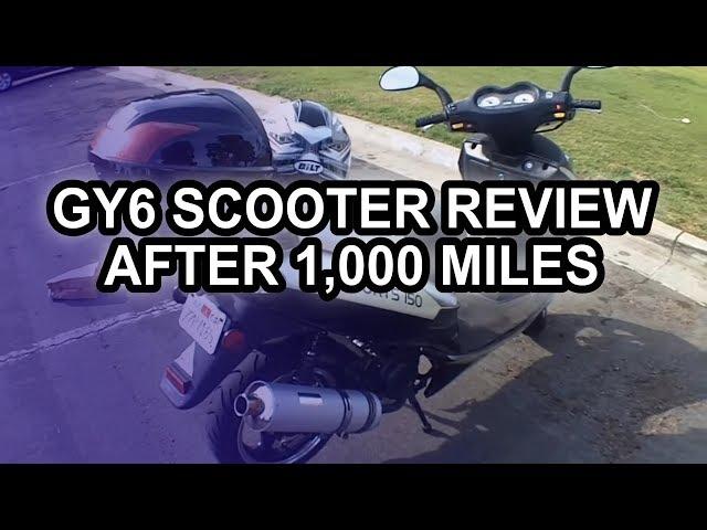 GY6 150cc Chinese Scooter Review AFTER 1,000 Miles (150cc Tao-Tao Lancer GY6)