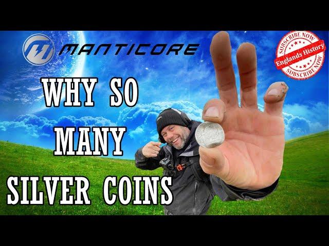 SO MANY SILVER COINS FOUND IN A FIELD METAL DETECTING