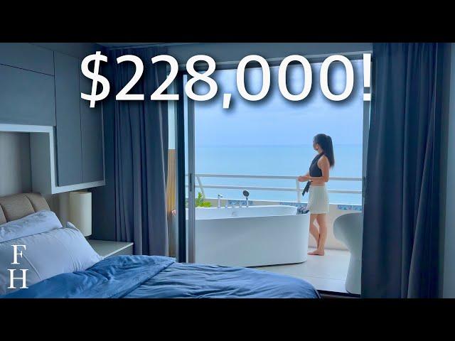 8,200,000 THB ($228,000) Beachfront Apartment for Sale in Hua Hin, Thailand