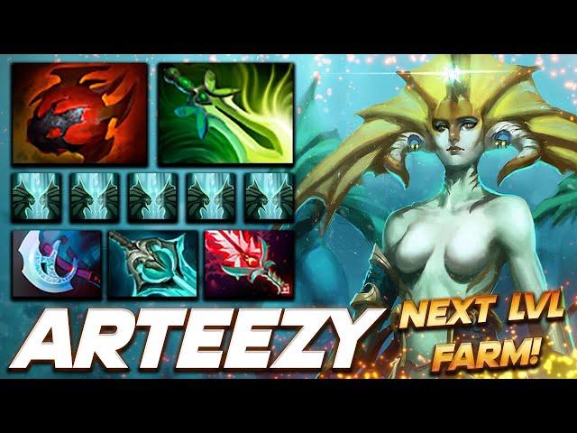 Arteezy Naga Siren - NEXT LEVEL FARM - Dota 2 Pro Gameplay [Watch & Learn]