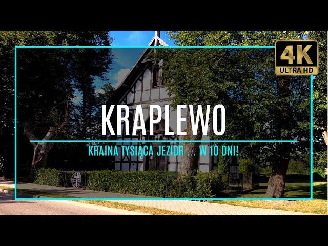 MAZURY [4K] – KRAPLEWO – Kraina Tysiąca Jezior w 10 dni! (#12 zabytki i atrakcje Mazur)