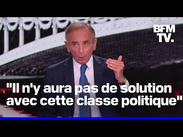 Gouvernement, islamophobie: Éric Zemmour était invité face à Alain Duhamel