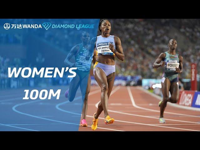 Elaine Thompson-Herah runs season's best in Brussels 100m - Wanda Diamond League 2023