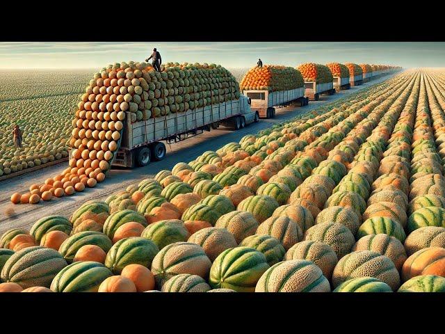 American Farmers Harvest Millions Of Tons Of Fruits And Vegetables With Modern Technology