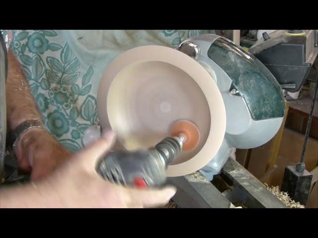 Красивая чашка из ореха. Все этапы изготовления!!