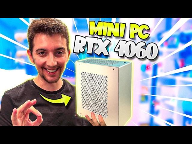 MONTEI o PC GAMER MINI ITX mais FORTE com a RTX 4060! (passo a passo)