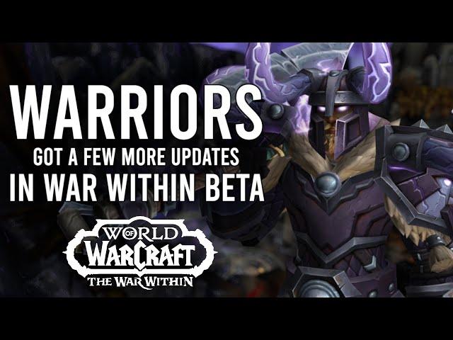 Warriors Have Got New BUFFS In The War Within Beta! New Talents And Hero Talents For Arms And Fury