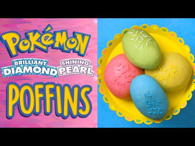 How to Make PERFECT Poffins from Pokemon Brilliant Diamond and Shining Pearl | Feast of Fiction