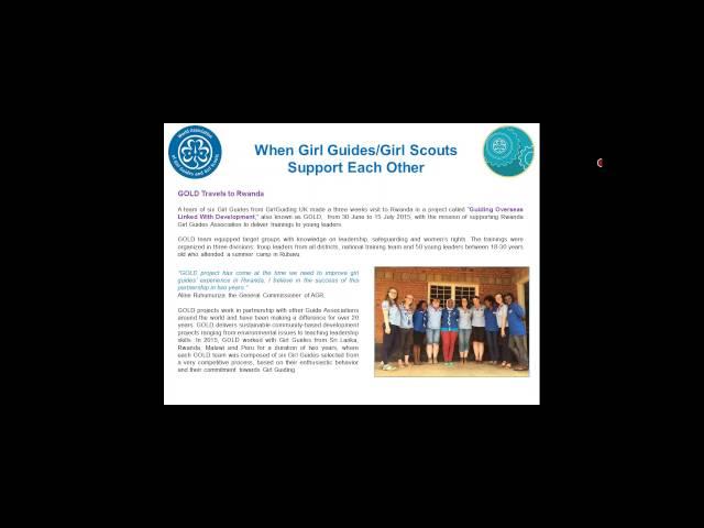 WAGGGS Webinar: Community Hub for Growth Guided Tour