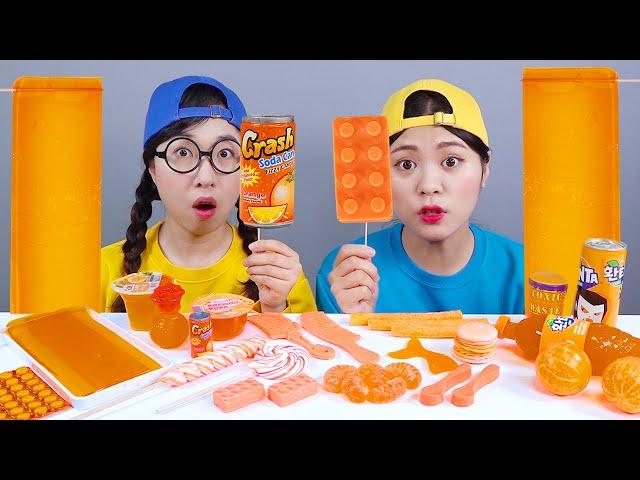 Cửa hàng tiện lợi Kẹo dẻo sô cô la cam Mukbang DONA