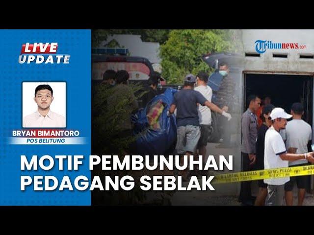 Gegara Panggil Sayang ke Mantan Suami, Pedagang Seblak di Belitung Timur Dibunuh & Dicor Pacar