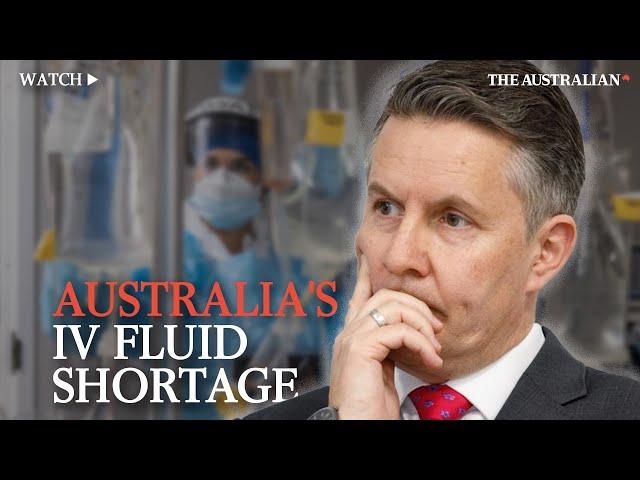 Inside Australia's IV fluid shortage: What's happening and why it matters