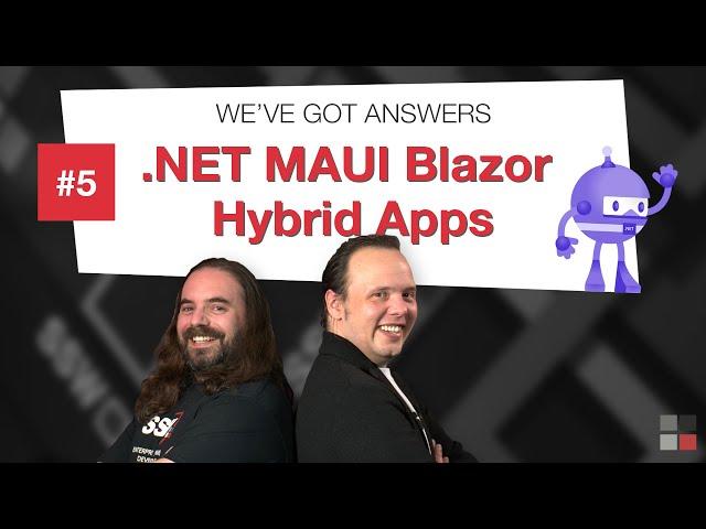 MAUI Blazor Hybrid Apps | .NET MAUI #5