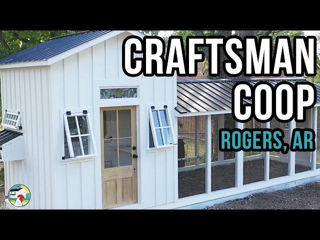 Craftsman Coop Tour | Visiting The Welcome Inn- Rogers AR