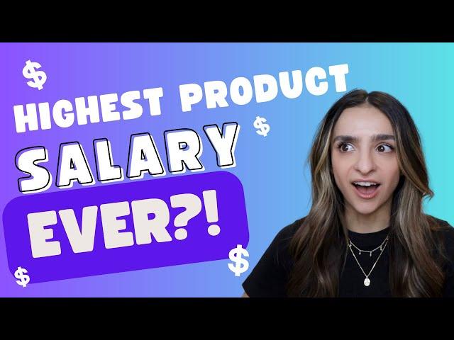 Is this the highest product manager salary ever??