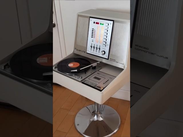 Rosita Commander Luxus 3in1 Stereo Record Player Radio Cassette Recorder #rosita #record #player