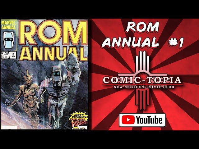 Rom Spaceknight Annual 3 First Appearance of Husk Paige Gurthie Marvel Comics Review